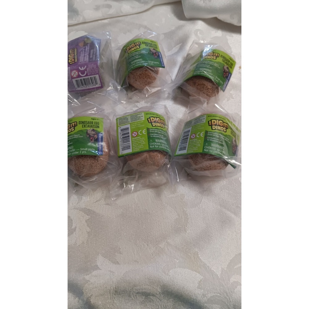Lot 6 Thames & Cosmos I Dig It! Dinos Dinosaur Egg Excavation Kit (KIDS ) New